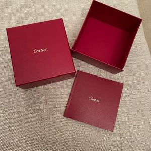 Cartier Love bracelet box with Love bracelet booklet